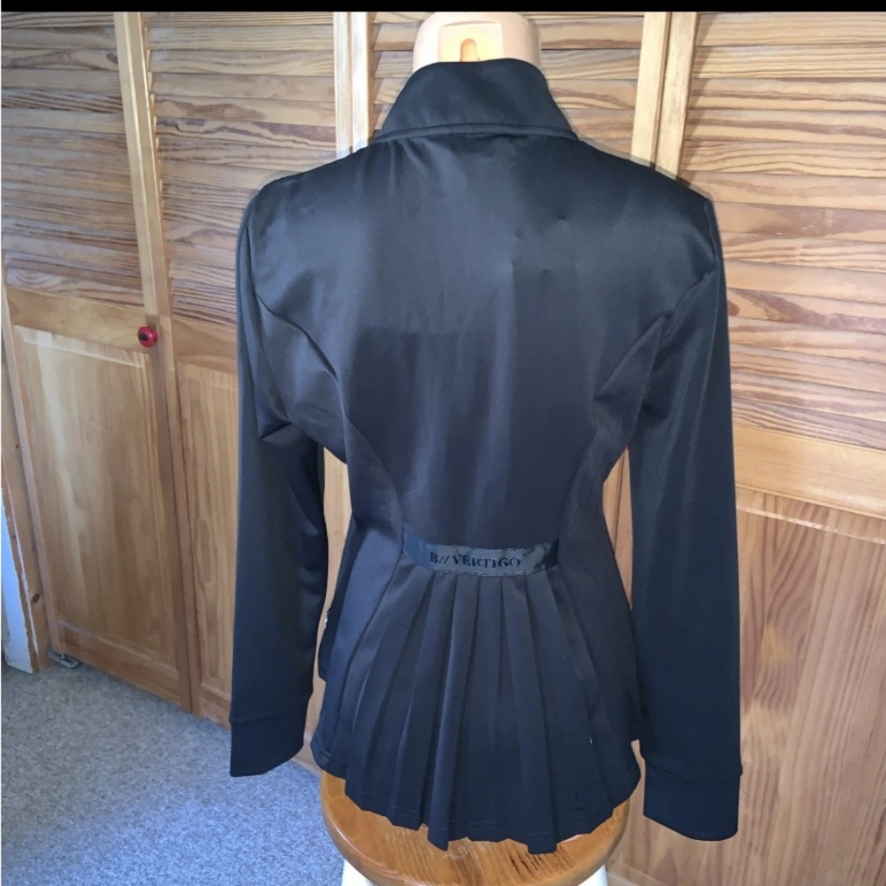 B VERTIGO SARA TRAINING JACKET black XL new with tags dressage equestrian pretty